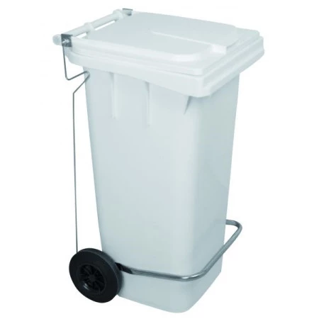 Conteneur poubelle 120L à pédale HACCP, Conteneurs poubelles et  collecteurs déchets