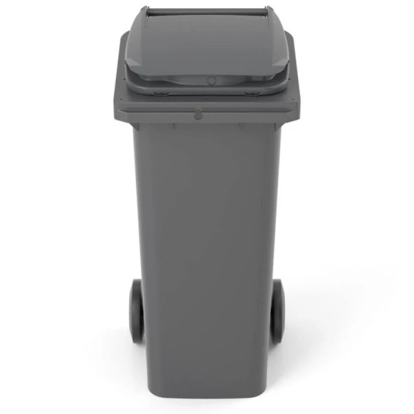 Poubelles d'extérieur - voirie  Poubelle d'immeuble avec couvercle - 80 L