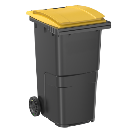 Poubelle 240 L en plastique recyclé