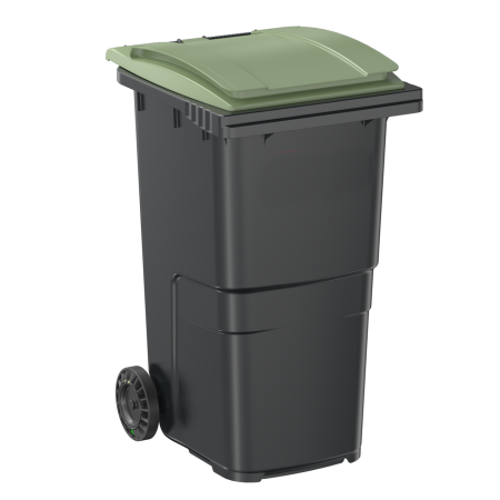 Conteneurs à déchets 240 litres couvercle vert Conteneurs à déchets 240 litres couvercle vert
