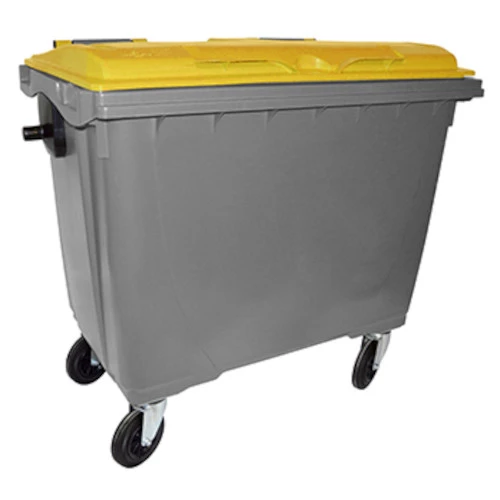 Lot De 10 Sacs Poubelle 660 Litres – Housses Conteneur 4 Roues – Anti-odeur, Anti-salissure – Très Résistant – Fabriqué En Europe