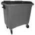 Poubelle 770L couvercle gris anthracite Poubelle 770L couvercle gris anthracite