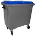 Conteneur à déchets 770L couvercle de couleurs Conteneur à déchets 770L couvercle de couleurs