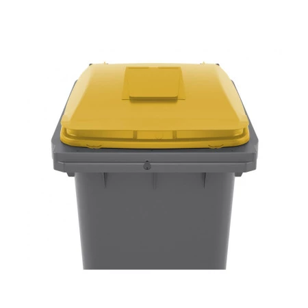 Conteneur poubelle 120 litres pour le tri d'emballages Conteneur poubelle 120 litres pour le tri d'emballages