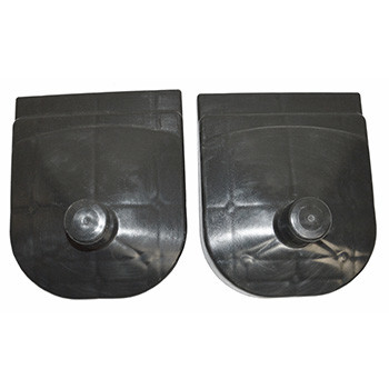 Paire de tourillons en plastique