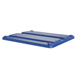 Couvercle pour caisse palette plastique monobloc 1200 x 1000