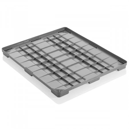 Couvercle pour caisse palette plastique monobloc renforcée 1200 x 1000 Couvercle pour caisse palette plastique monobloc renforcée 1200 x 1000