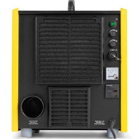 Vue arrière du déshydrateur TTR 500 D Vue arrière du déshydrateur TTR 500 D