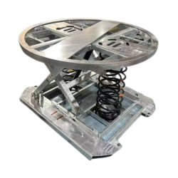 Table élévatrice manuel rotative à niveau constant INOX 304