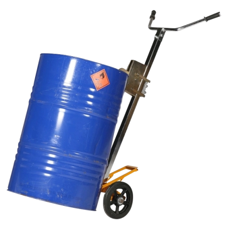 Diable à fûts en acier - Capacité 220 l