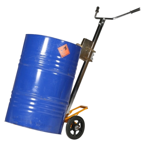 Diable à fûts en acier - Capacité 220 l