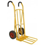 Diable ergonomique à pédale de basculement et pelle repliable Diable ergonomique à pédale de basculement et pelle repliable