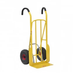 Diable ergonomique à pédale de basculement