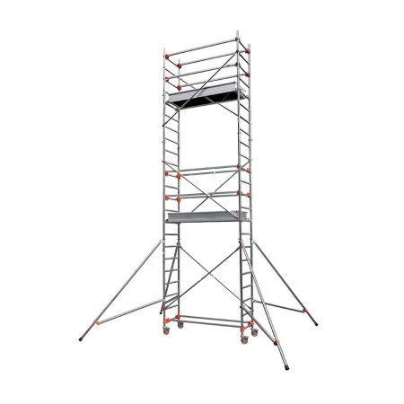 Echafaudage roulant en aluminium Echafaudage roulant en aluminium