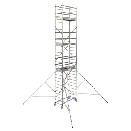 Echafaudage en alu - Larg. hors tout. : 0,9 m Echafaudage en alu - Larg. hors tout. : 0,9 m
