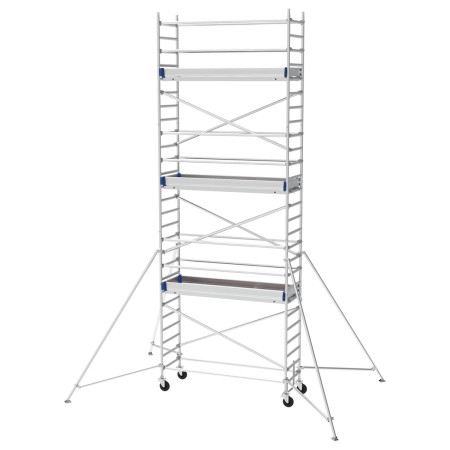 Echafaudage mobile - Hauteur hors tout max 13,13 m Echafaudage mobile - Hauteur hors tout max 13,13 m