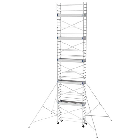 Echafaudage mobile alu - Marque TOBESCA-COMABI - Larg. hors tout sans stabilisateurs : 0,92 m Echafaudage mobile alu - Marque TOBESCA-COMABI - Larg. hors tout sans stabilisateurs : 0,92 m