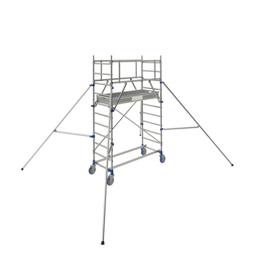 Echafaudage roulant alu - Longueur 2,3 m - Totem 2 Box 180