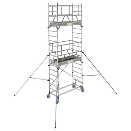 Echafaudage Totem 2 Box 180 - Hauteur plancher/plate-forme max : 7,85 m Echafaudage Totem 2 Box 180 - Hauteur plancher/plate-forme max : 7,85 m