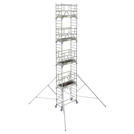 Echafaudage mobile en aluminium - Conforme aux normes de sécurité Echafaudage mobile en aluminium - Conforme aux normes de sécurité