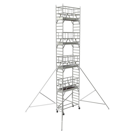Echafaudage mobile alu - Charge max 200 Kg/m² Echafaudage mobile alu - Charge max 200 Kg/m²