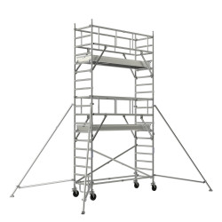 Echafaudage roulant alu soudé - Neolium 250 Box - TUBESCA-COMABI