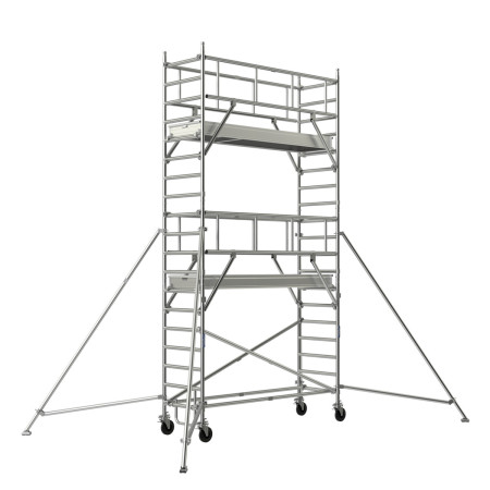 Echafaudage roulant alu soudé - Neolium 250 Box - TUBESCA-COMABI