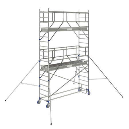 Echafaudage Marque TUBESCA-COMABI - Larg. hors tout sans stabilisateurs : 0,89 m Echafaudage Marque TUBESCA-COMABI - Larg. hors tout sans stabilisateurs : 0,89 m