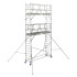 Echafaudage en aluminium - Larg. hors tout avec stabilisateurs : 4,1 à 5,7 m Echafaudage en aluminium - Larg. hors tout avec stabilisateurs : 4,1 à 5,7 m