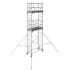 Echafaudage Totem 2 Line 180 - TUBESCA-COMABI - Larg. hors tout avec stabilisateurs : 3,8 à 5,25 m Echafaudage Totem 2 Line 180 - TUBESCA-COMABI - Larg. hors tout avec stabilisateurs : 3,8 à 5,25 m