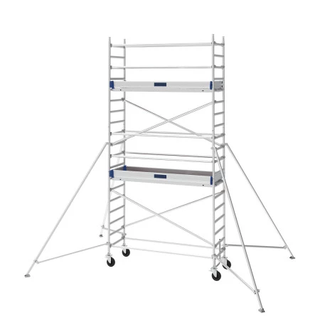 Echafaudage roulant en aluminium