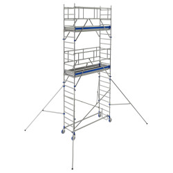 Echafaudage roulant aluminium - Totem 2 Line 250 TUBESCA-COMABI
