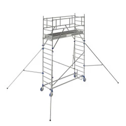 Echafaudage roulant en alu - Totem 2 BOX 250 TUBESCA-COMABI
