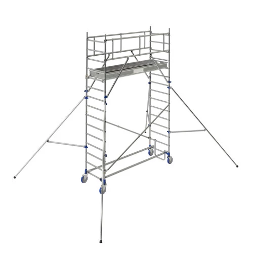 Echafaudage roulant en alu - Totem 2 BOX 250 TUBESCA-COMABI