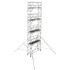Echafaudage roulant - Long. hors tout avec stabilisateurs : 4,6 à 5,3 m Echafaudage roulant - Long. hors tout avec stabilisateurs : 4,6 à 5,3 m