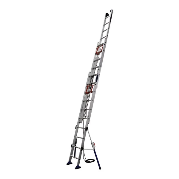 Échelle De Corde De Secours 3 Mètres - Ignifuge, Antidérapante - Capacité 420 Kg - Pour évacuation Fenêtre, Balcon - Léger Et Portable