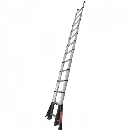Echelle télescopique Prime avec stabilisateurs 4,10m Echelle télescopique Prime avec stabilisateurs 4,10m