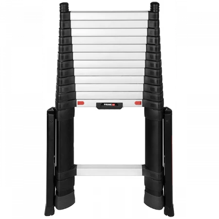 Echelle télescopique Prime avec stabilisateurs 4,10m Echelle télescopique Prime avec stabilisateurs 4,10m