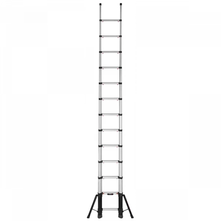 Echelle télescopique Prime avec stabilisateurs 4,10m Echelle télescopique Prime avec stabilisateurs 4,10m