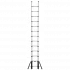 Echelle télescopique Prime avec stabilisateurs 4,10m Echelle télescopique Prime avec stabilisateurs 4,10m