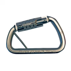 Mousqueton automatique aluminium triple sécurité
