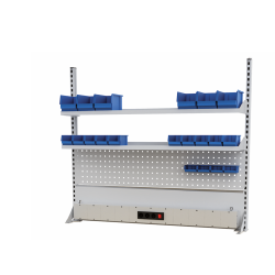 Equipement supérieur universel pour établis 1500 mm - premium