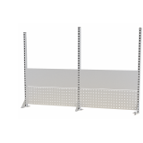 Equipement supérieur universel simple pour établis 2000 mm - sans éclairage Equipement supérieur universel simple pour établis 2000 mm - sans éclairage