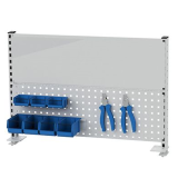 Panneau perforé et magnétique à 2 montants - 1000 x 600 mm (livré sans accessoires) Panneau perforé et magnétique à 2 montants - 1000 x 600 mm (livré sans accessoires)