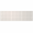 Panneau perforé mural 1500 mm horizontal - RAL 7035 Panneau perforé mural 1500 mm horizontal - RAL 7035