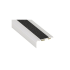 Nez de marche à angle droit en aluminium pour l'intérieur ou l'extérieur Nez de marche à angle droit en aluminium pour l'intérieur ou l'extérieur