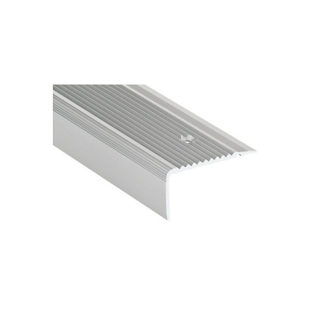 Nez de marche à angle droit en aluminium pour l'intérieur Nez de marche à angle droit en aluminium pour l'intérieur