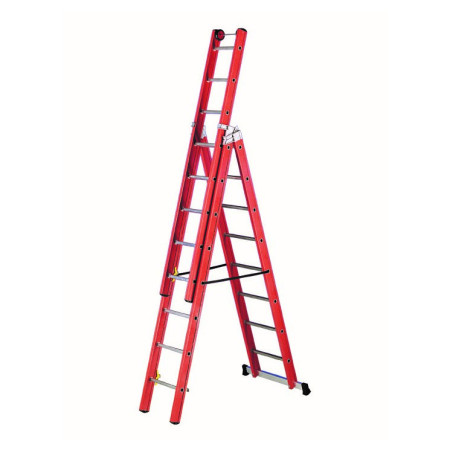 Echelle isolante de 7,45m à 8,85m.