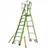 Escabeau mobile isolant Little Giant Stadium, 8 marches, Hauteur de travail 4m. Escabeau mobile isolant Little Giant Stadium, 8 marches, Hauteur de travail 4m.
