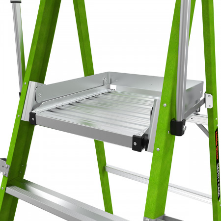 Grande plateforme antidérapante. Grande plateforme antidérapante.
